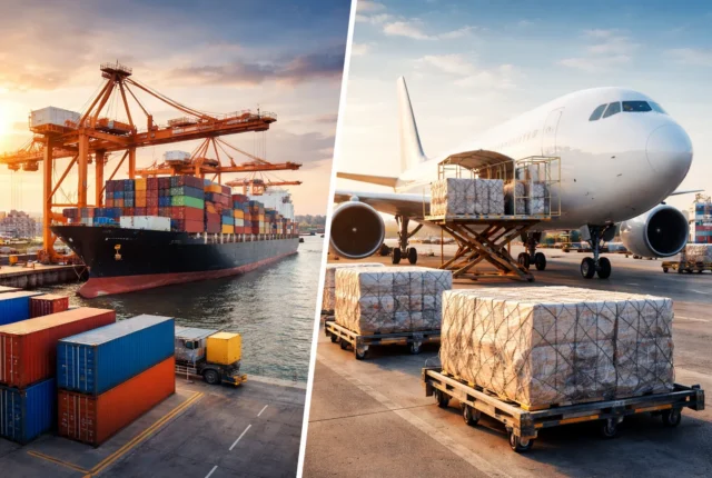 Sea Freight vs Air Freight
